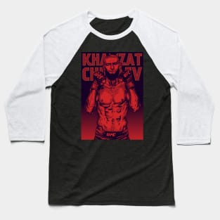 Khamzat Chimaev Pop Art Baseball T-Shirt